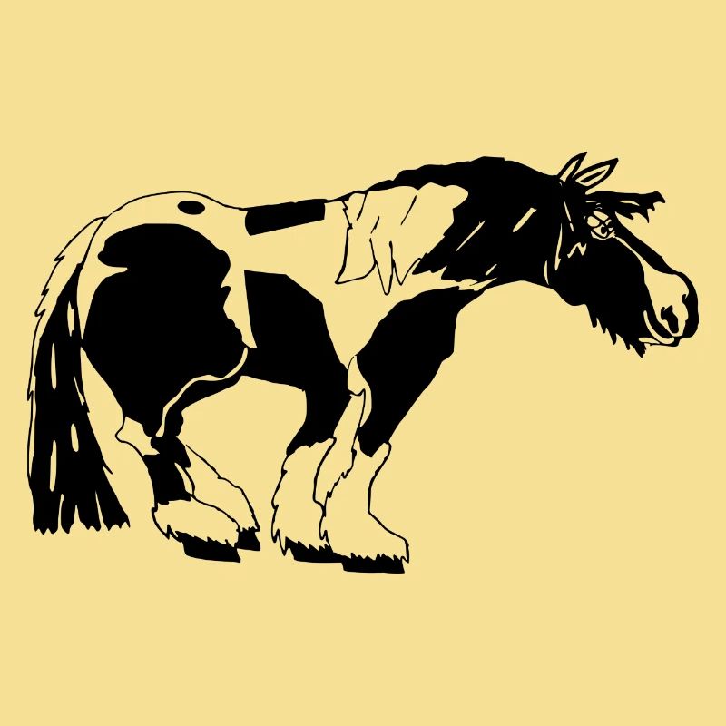 witziger Tinker , Tinker Schecke, Tinker reiten