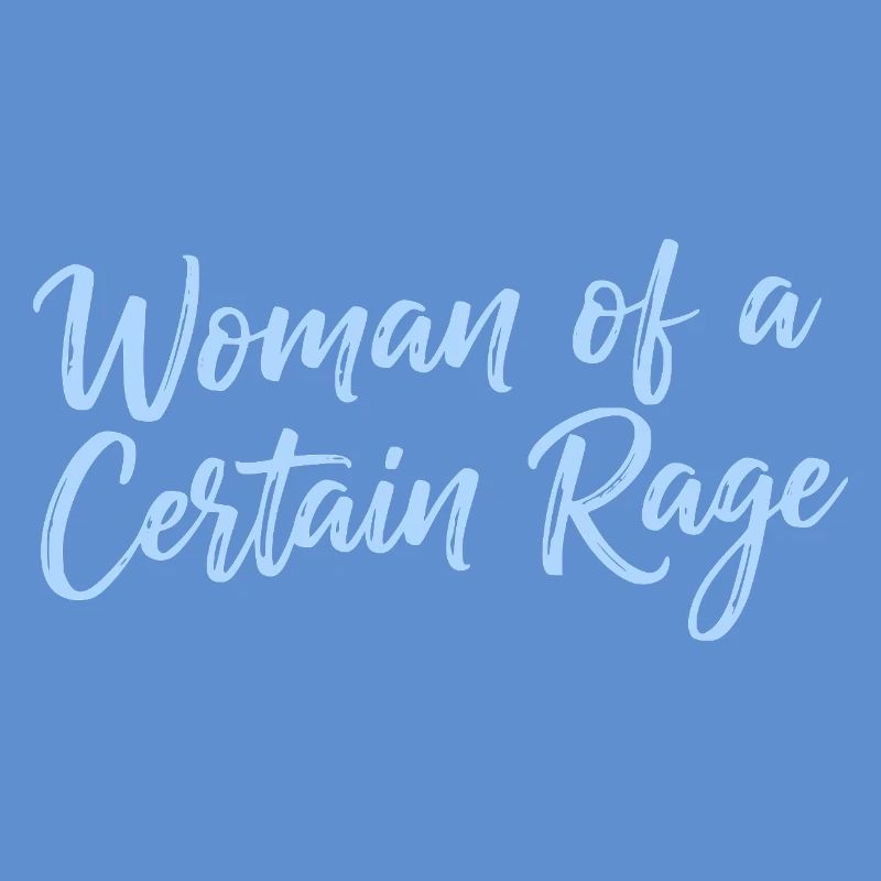 Femme d’une certaine rage Déclaration de design