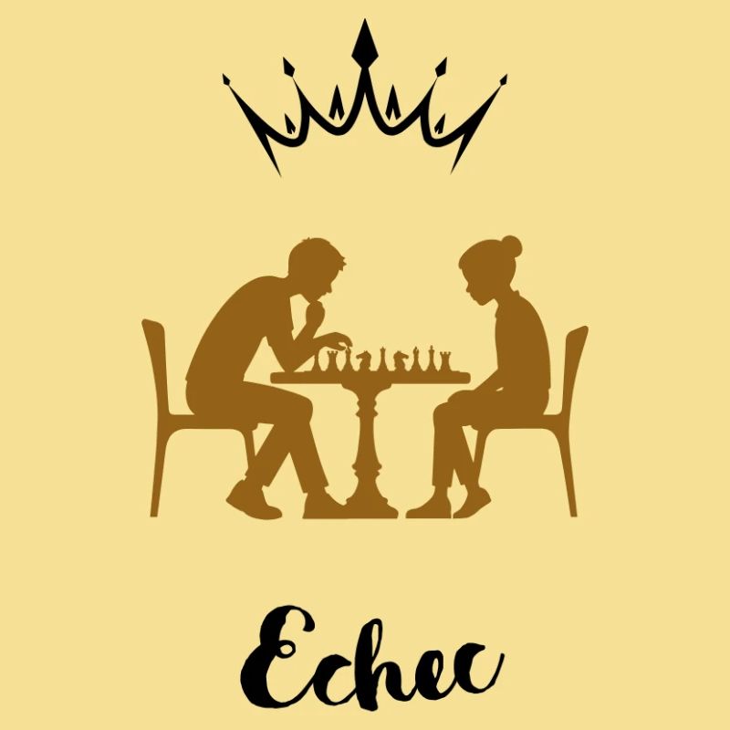 Échiquier au café
