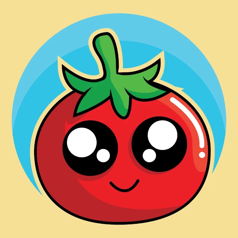 Funny tomato design