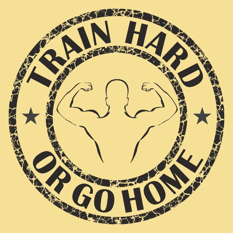 Trainiere hart oder geh nach Hause