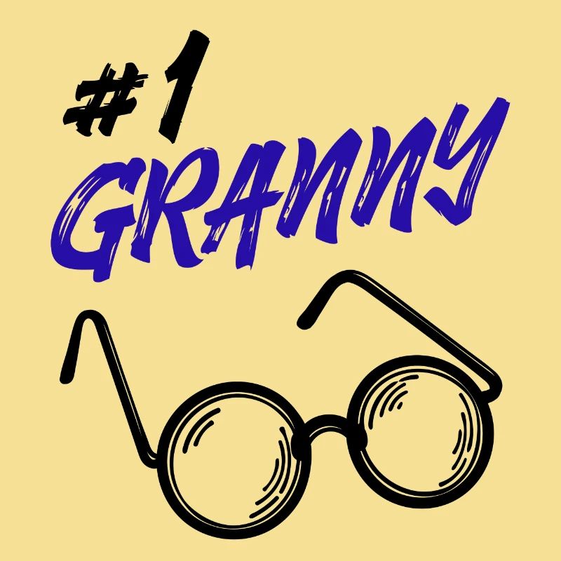 Omi Brille Statement Oma Beste Großmutter