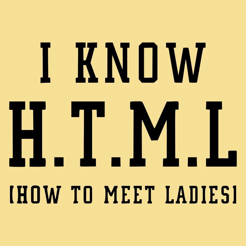 I know HTML