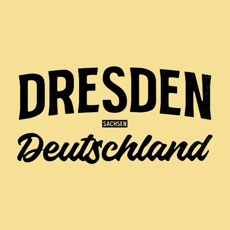 Dresde, Saxe, Allemagne, conception des villes