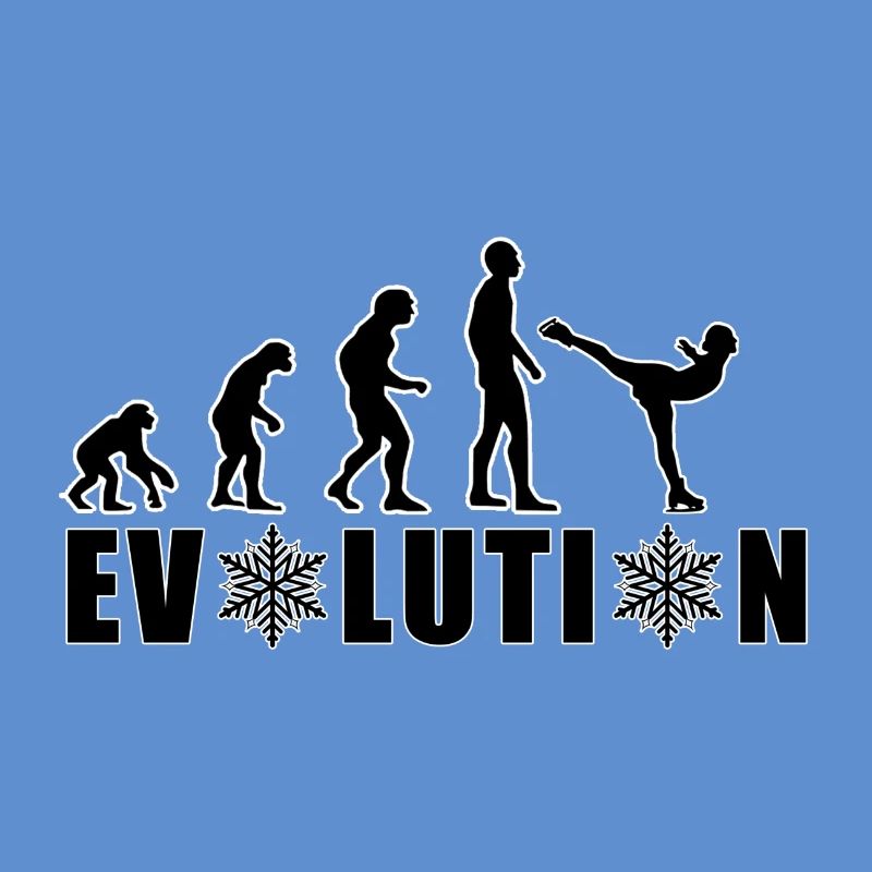 EVOLUTION EISKUNSTLAUF WINTER SCHNEE