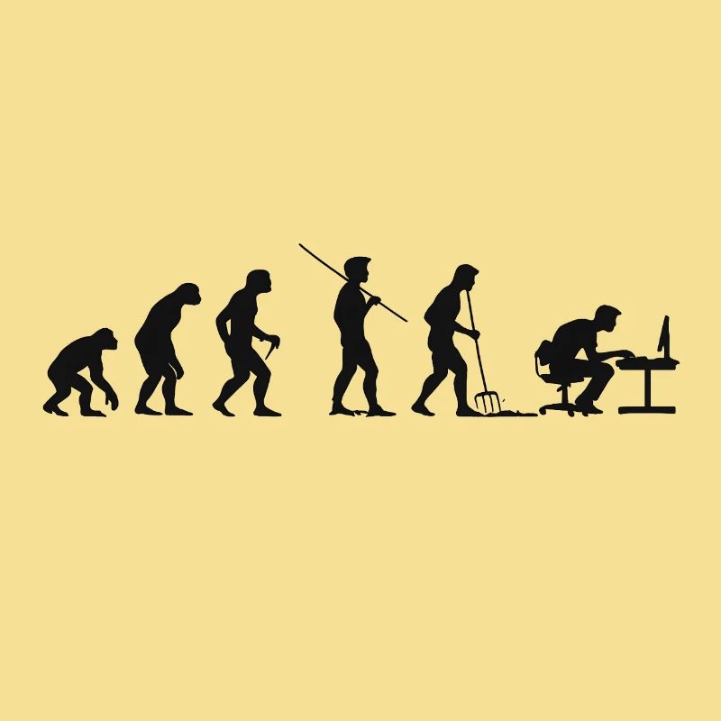 Programmierer Computerfreak Evolution