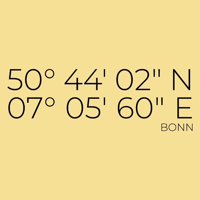 Coordinates Bonn