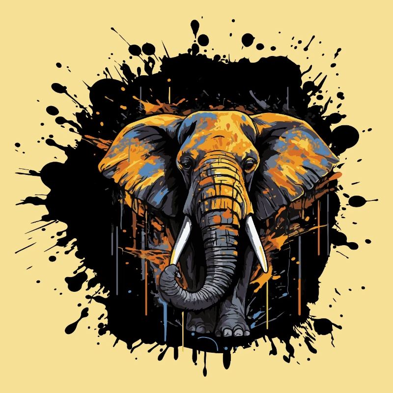 Éclaboussure d’éléphant