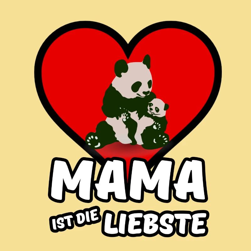 Mama ist die Liebste - Mutter, Muttertag, Geschenk