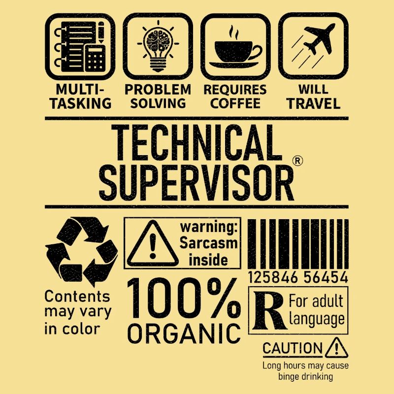 Technical Supervisor multi tasking problem solving