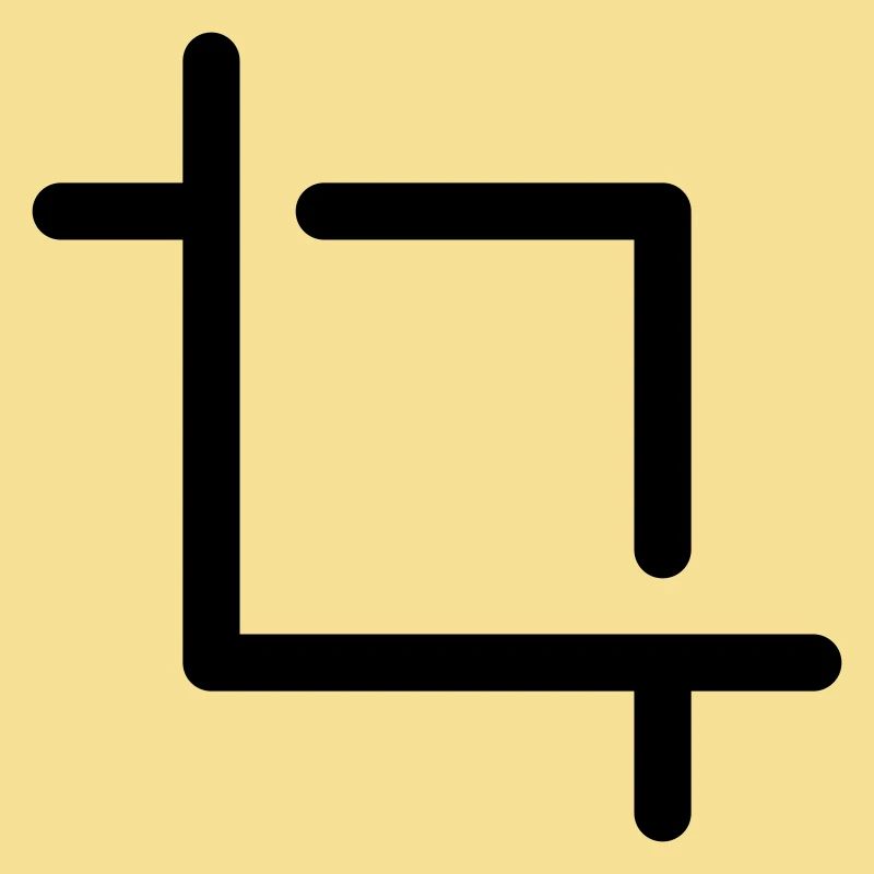 crop icon