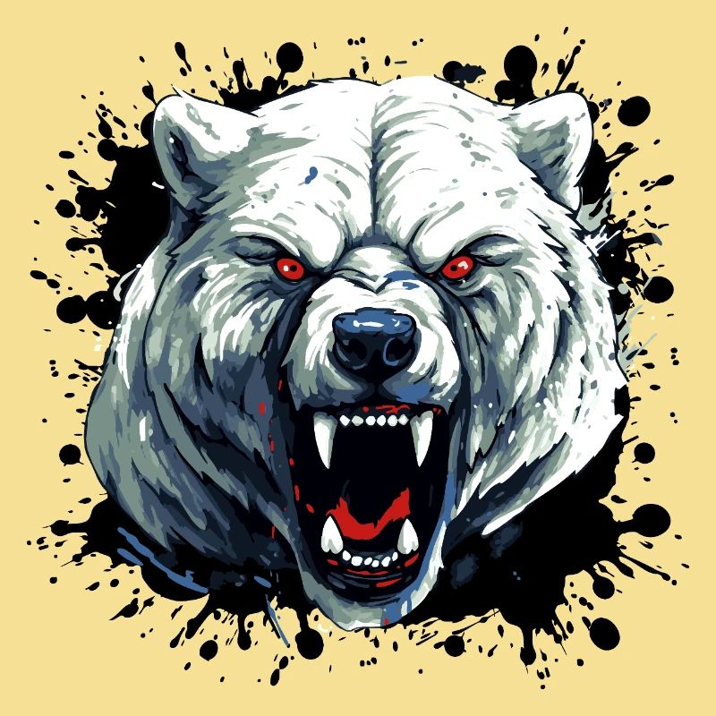 Polar Bär Eisbär