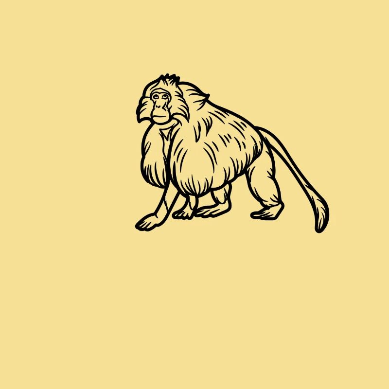 Singe Gelada