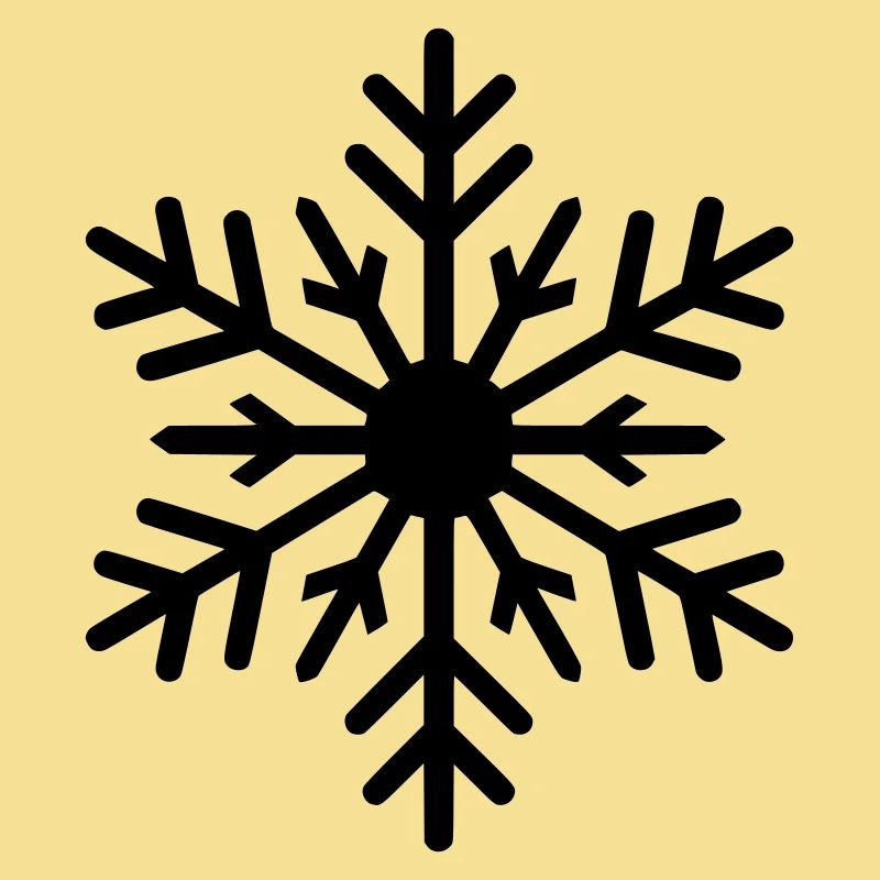 Flocon de neige, cristal de glace, couleur variable