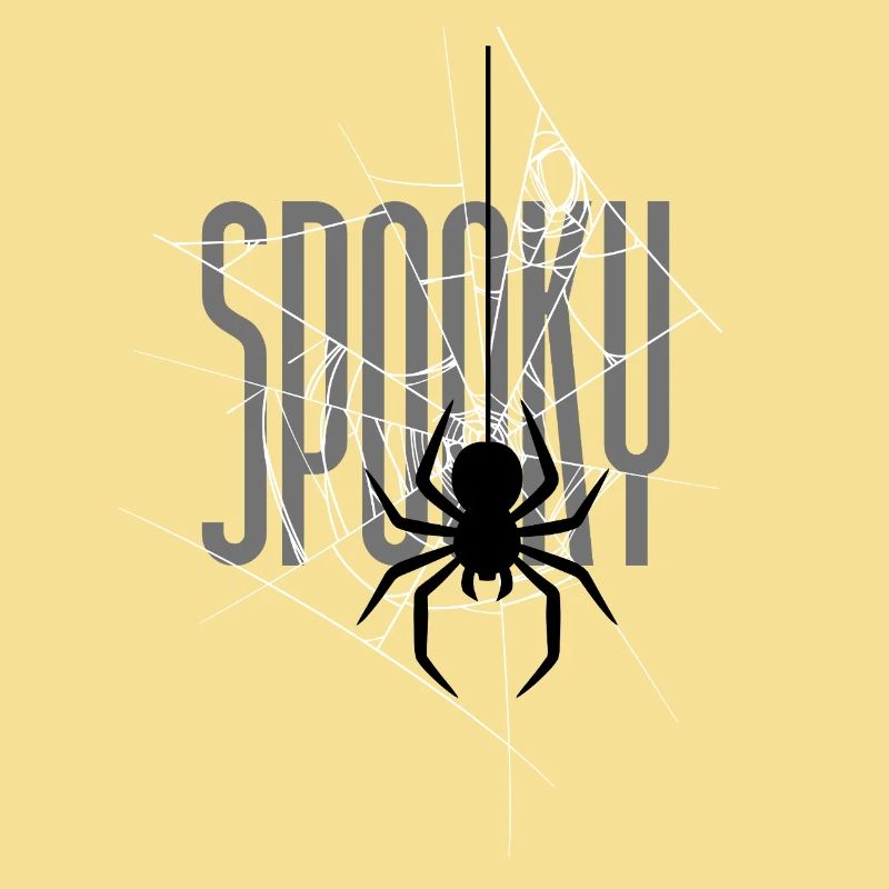 Spooky Halloween Spider Web