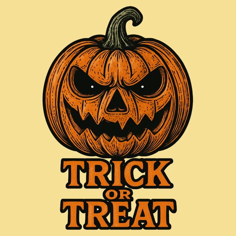 Halloween Kürbis - Süßes oder Saures