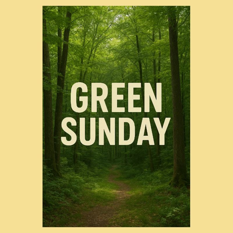 Dimanche vert dans la forêt