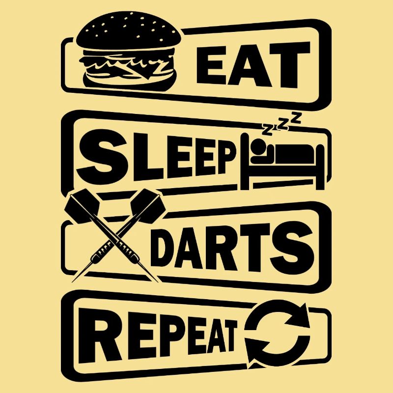 Dart,Darts,Eat Sleep Darts Repeat