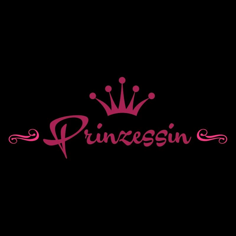Süße Prinzessin mit Krone