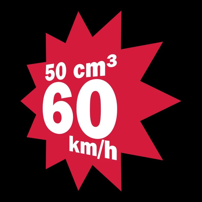 50 ccm, 60 km/h