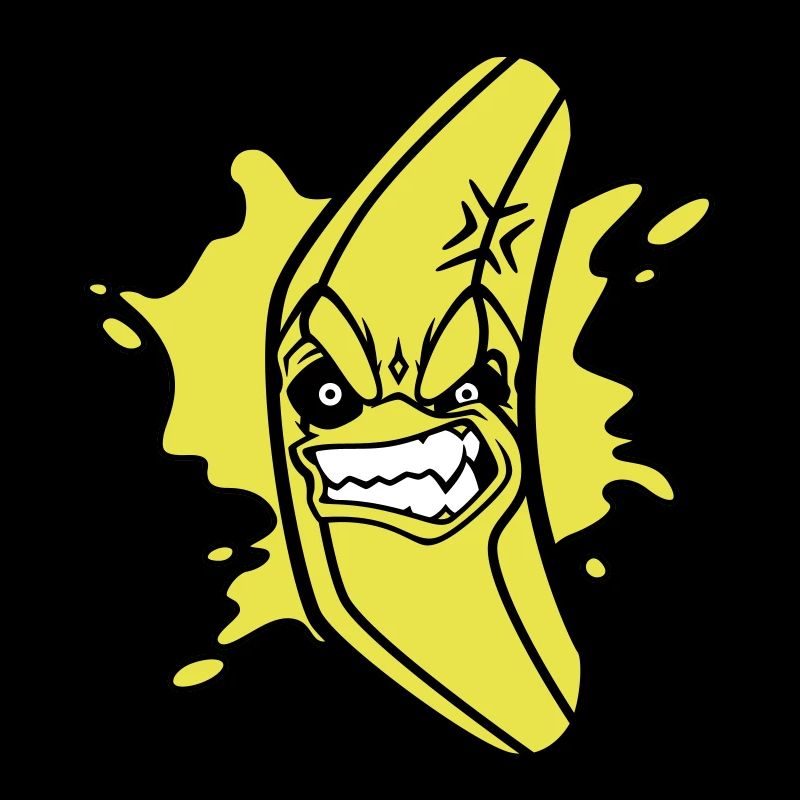 Angry banana