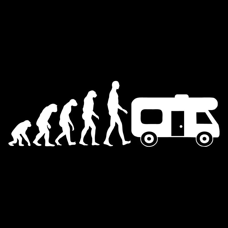 Wohnmobil-Evolution: Vom Mensch zum Camperfan
