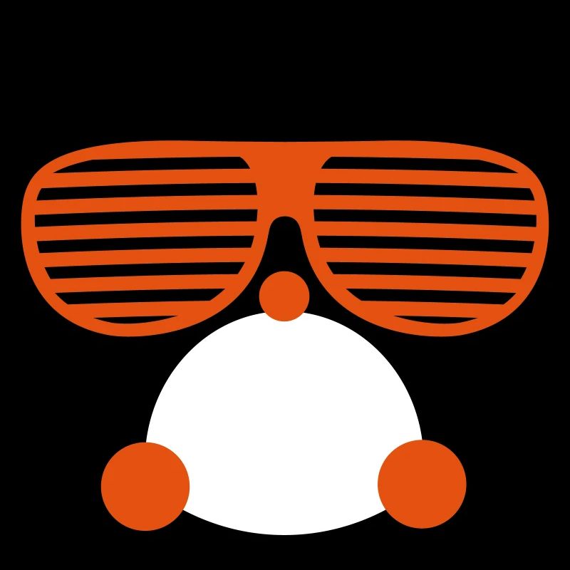 penguin with glasses