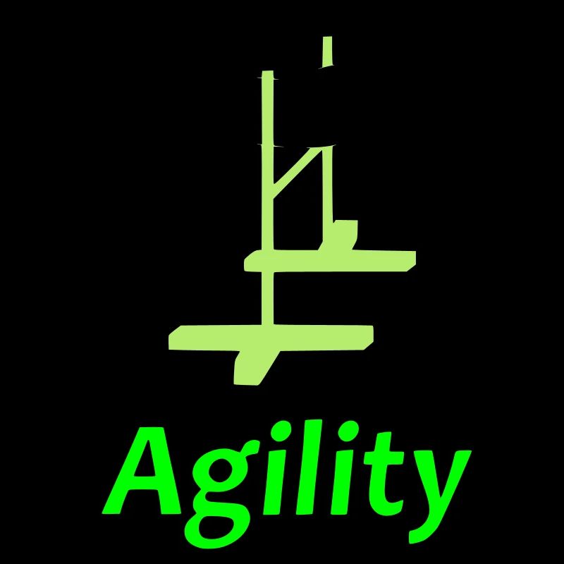 Agility Hürde Vektor