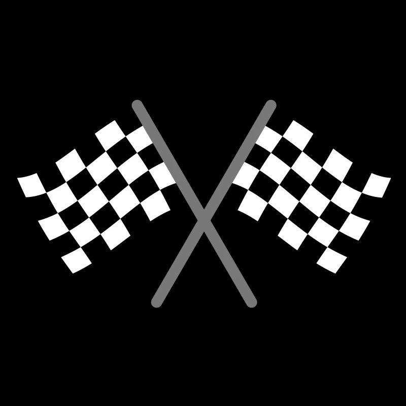 Drapeau à damiers Racing