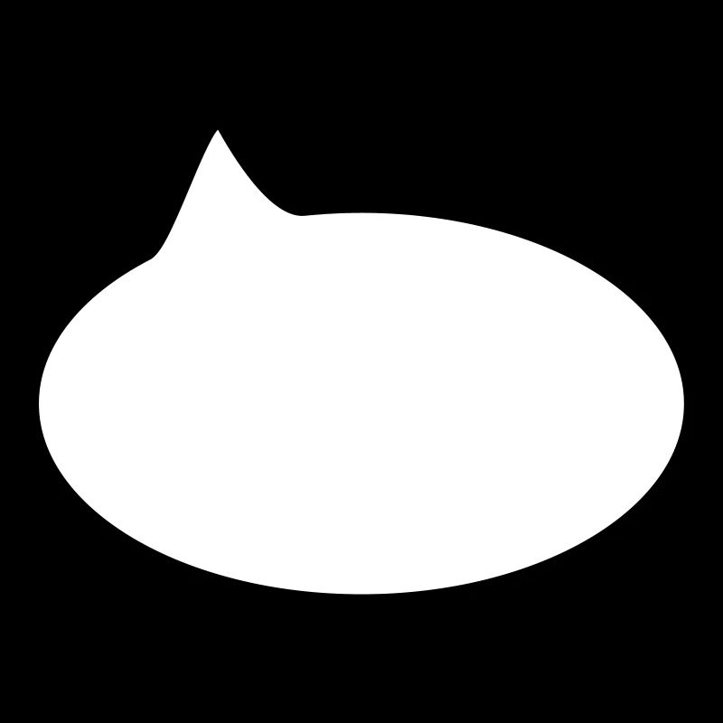 Sprechblase // Comic // Spruch machen // Aussage