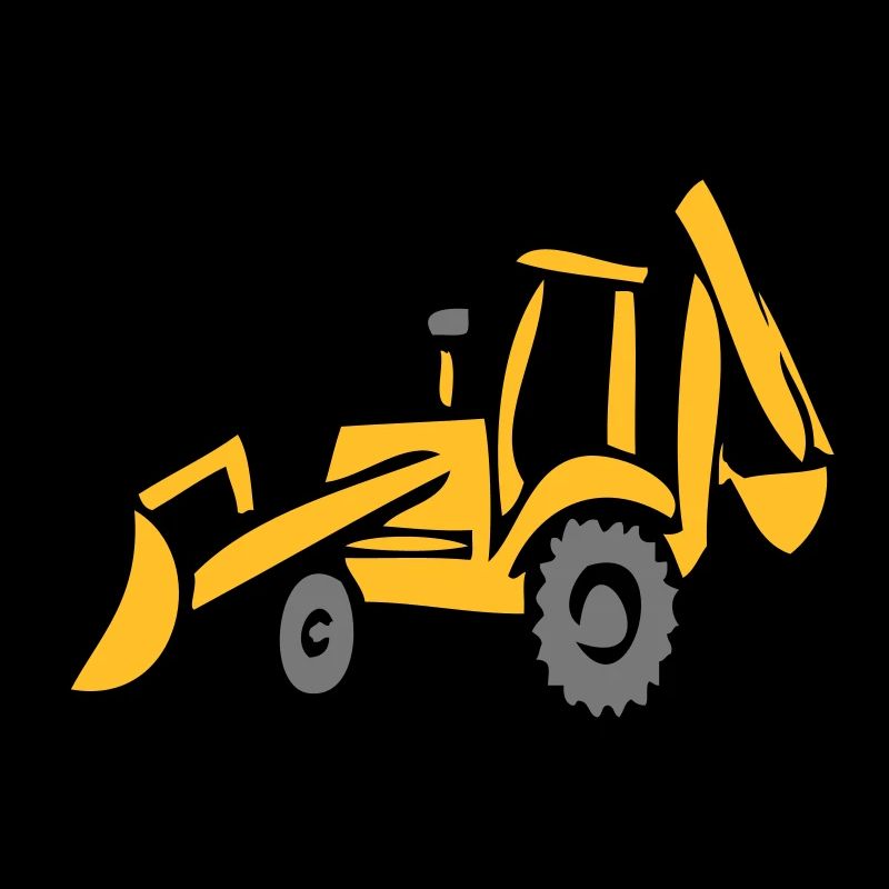 Excavator, wheeled loader, crane, building site,