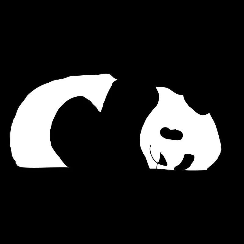 Schlafender Panda