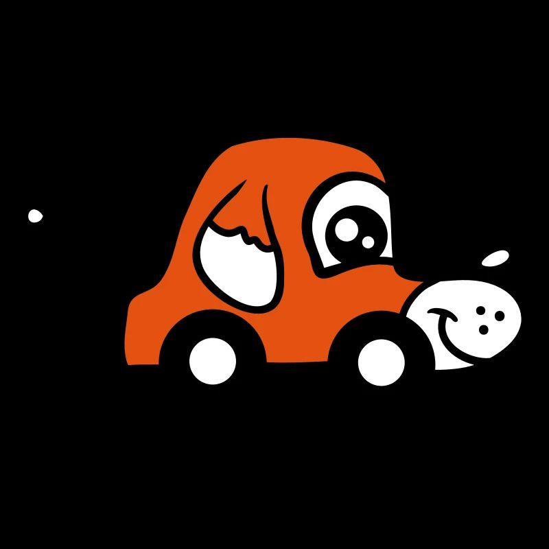 Dog Car Toy Remote Controlled Driving Wheels Cute