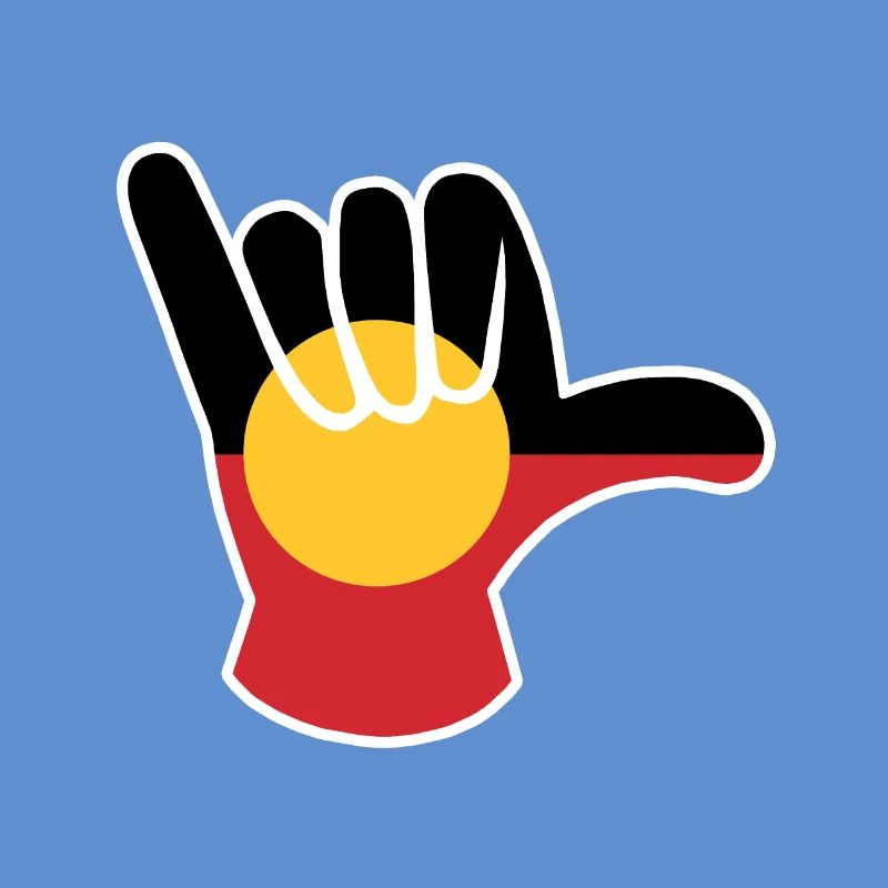 Shaka signe Aborigène Australie