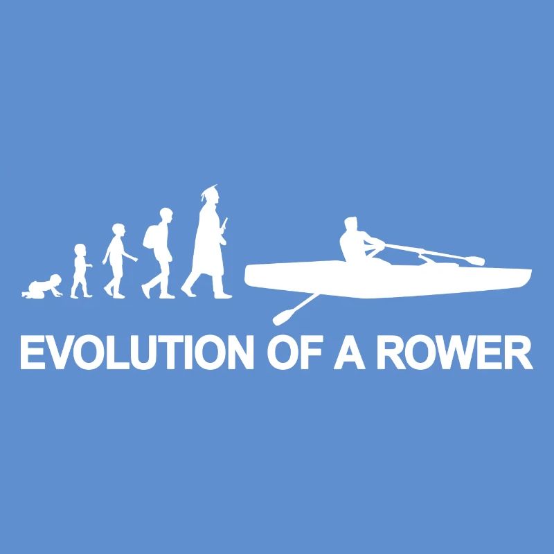 Kind zum Ruderer Evolution