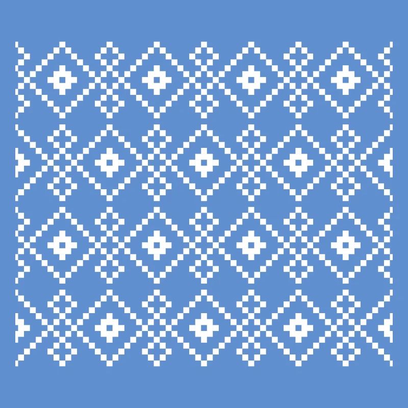 Weihnachtlicher Uni-Pullover (dunkel)