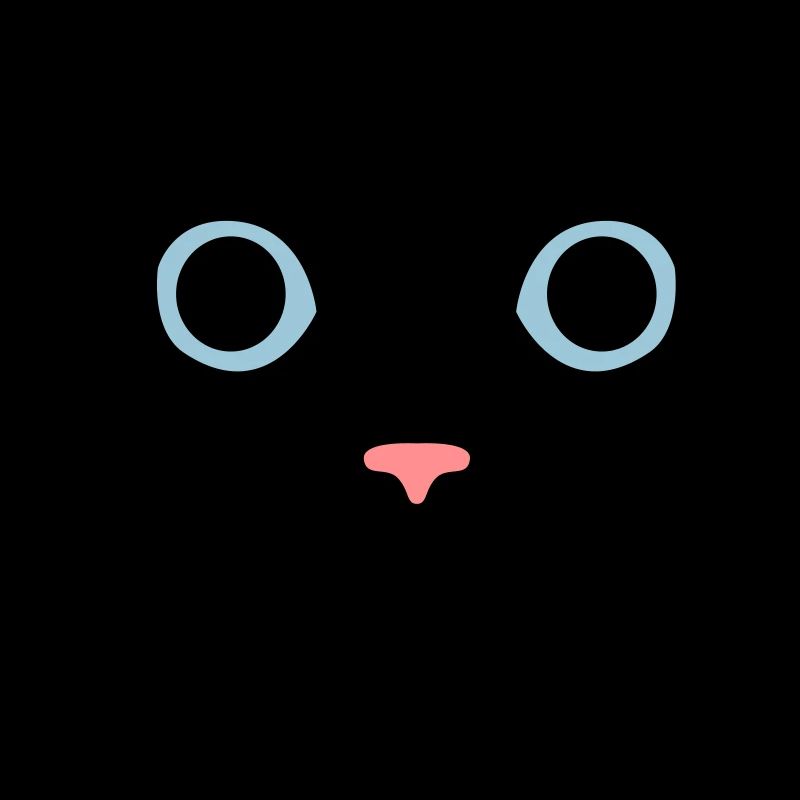 Katze Brille