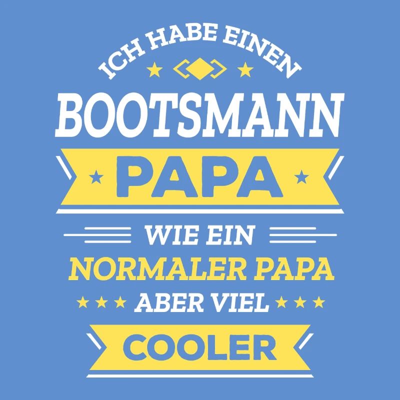 BOOTSMANN PAPA - COOLER ALS NORMAL, MARITIME HELD
