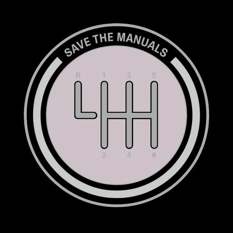 Manualschaltung Emblem Save the Manuals