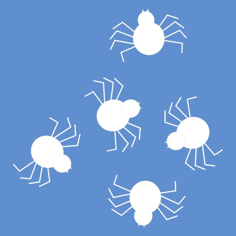 Blanc araignée