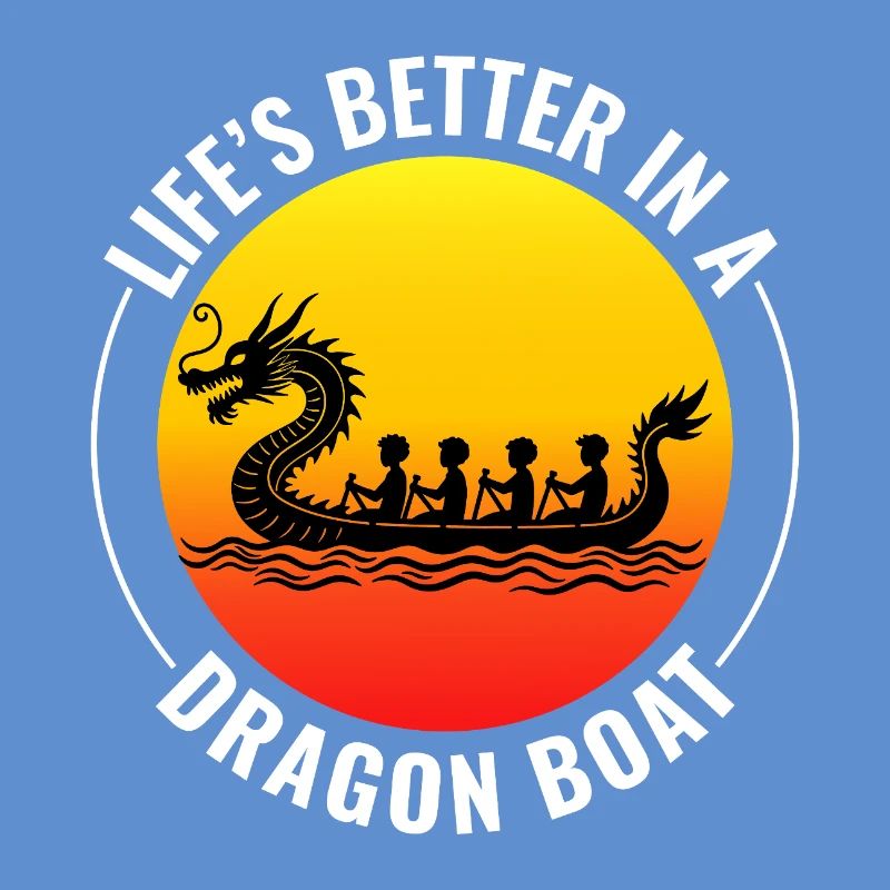 Équipage de course de bateaux-dragons