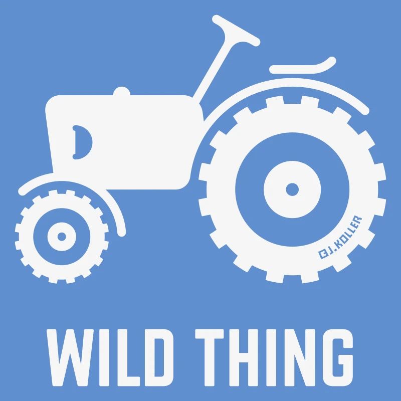 Wild Thing (Trecker / Traktor / Landwirt / White)