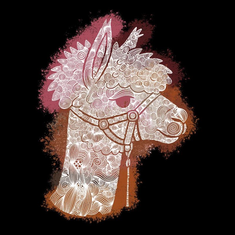 Zentangle Alpaca
