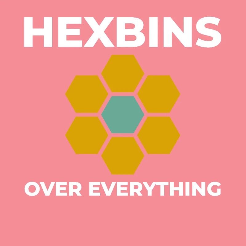 Hexbins Datenvisualisierung GIS Mapping Räumlich