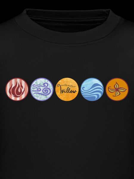 "Ein Mädchen Namens Willow" 4 Elemente Mit Logo