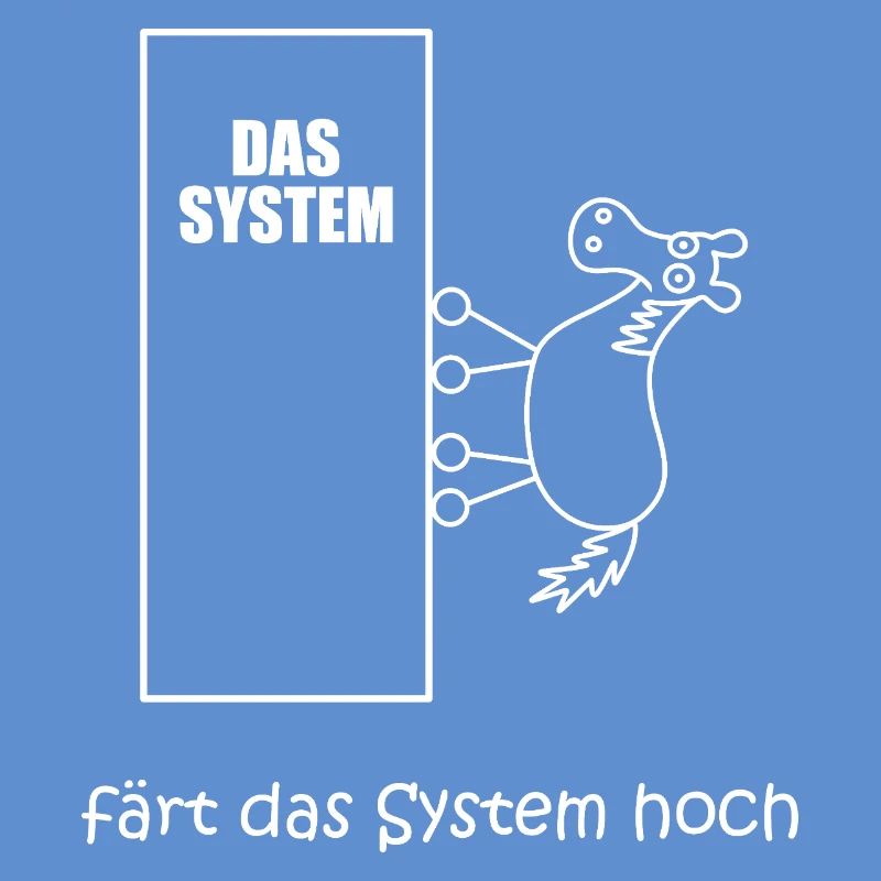 färt das system hoch, Pferd im IT-System, Netzwerk