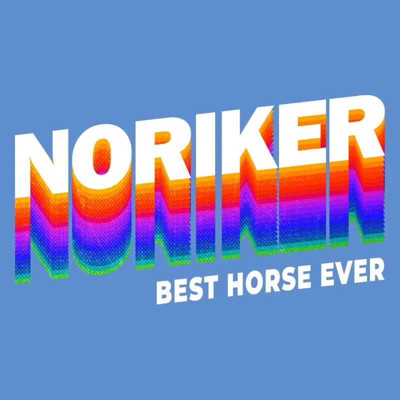 Noriker Pferde Design / Geschenkidee