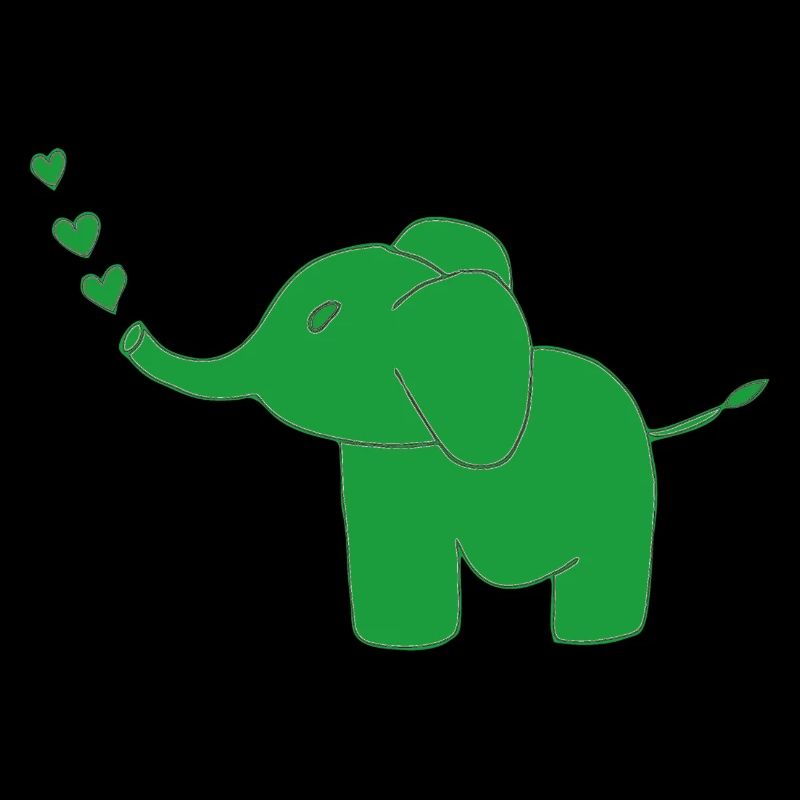 Vert éléphant