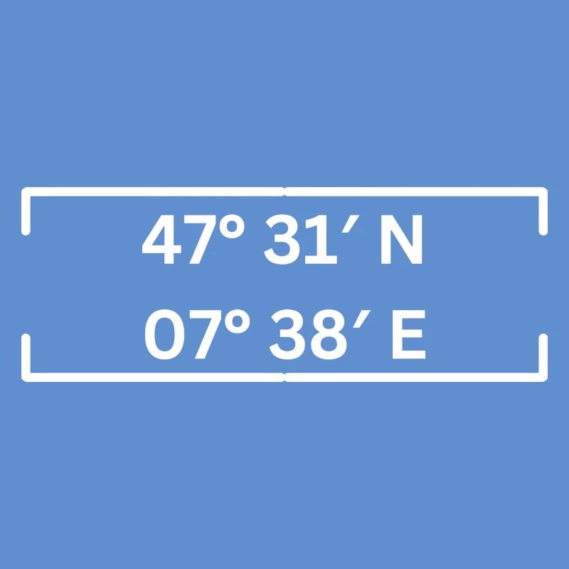 Coordinates Muttenz Minimalist