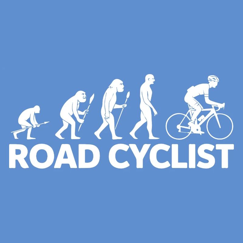 Road Cyclist - Evolution mit Humor